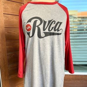 RVCA baseball tee